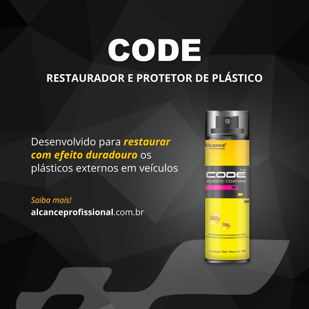 Code restaurador e protetor de plástico